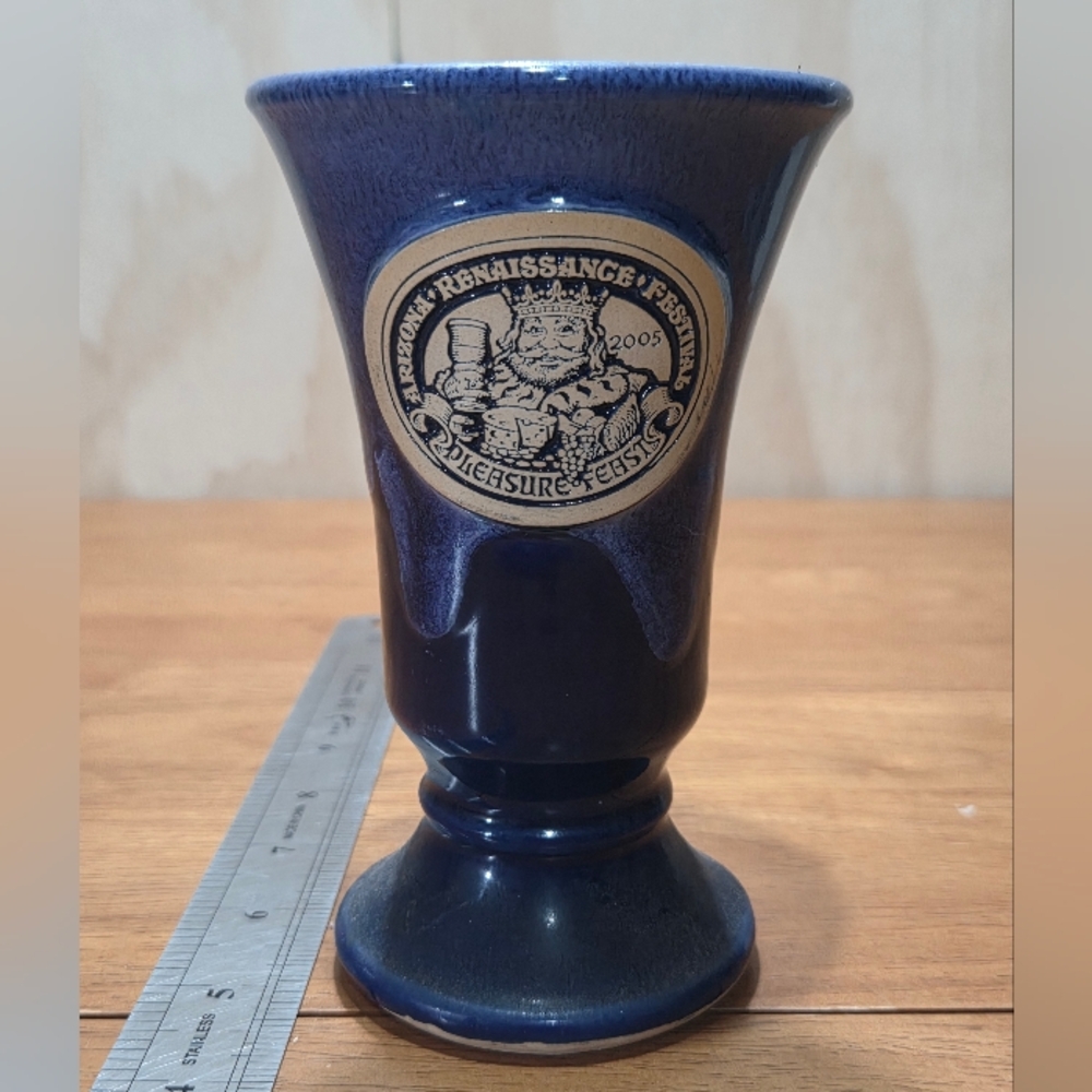 Arizona Renaissance Festival 2005 Limited Edition Goblet – Pleasure Feasts Stone